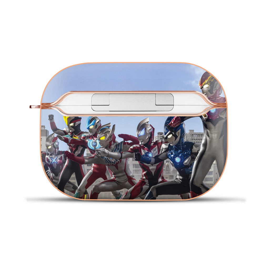 （画像用） ウルトラマン Ultraman 【AirPods Pro用】ハードシェル保護ケース｜耐衝撃・防指紋・カラビナ付き商品仕様