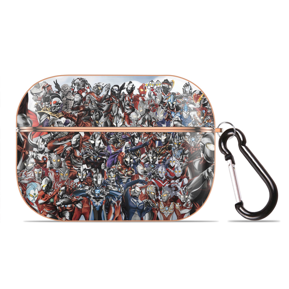 （画像用） ウルトラマン Ultraman 【AirPods Pro用】ハードシェル保護ケース｜耐衝撃・防指紋・カラビナ付き商品仕様