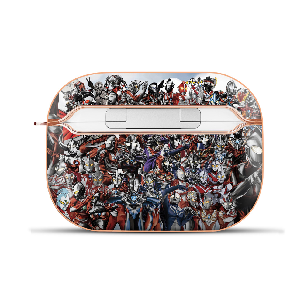 （画像用） ウルトラマン Ultraman 【AirPods Pro用】ハードシェル保護ケース｜耐衝撃・防指紋・カラビナ付き商品仕様