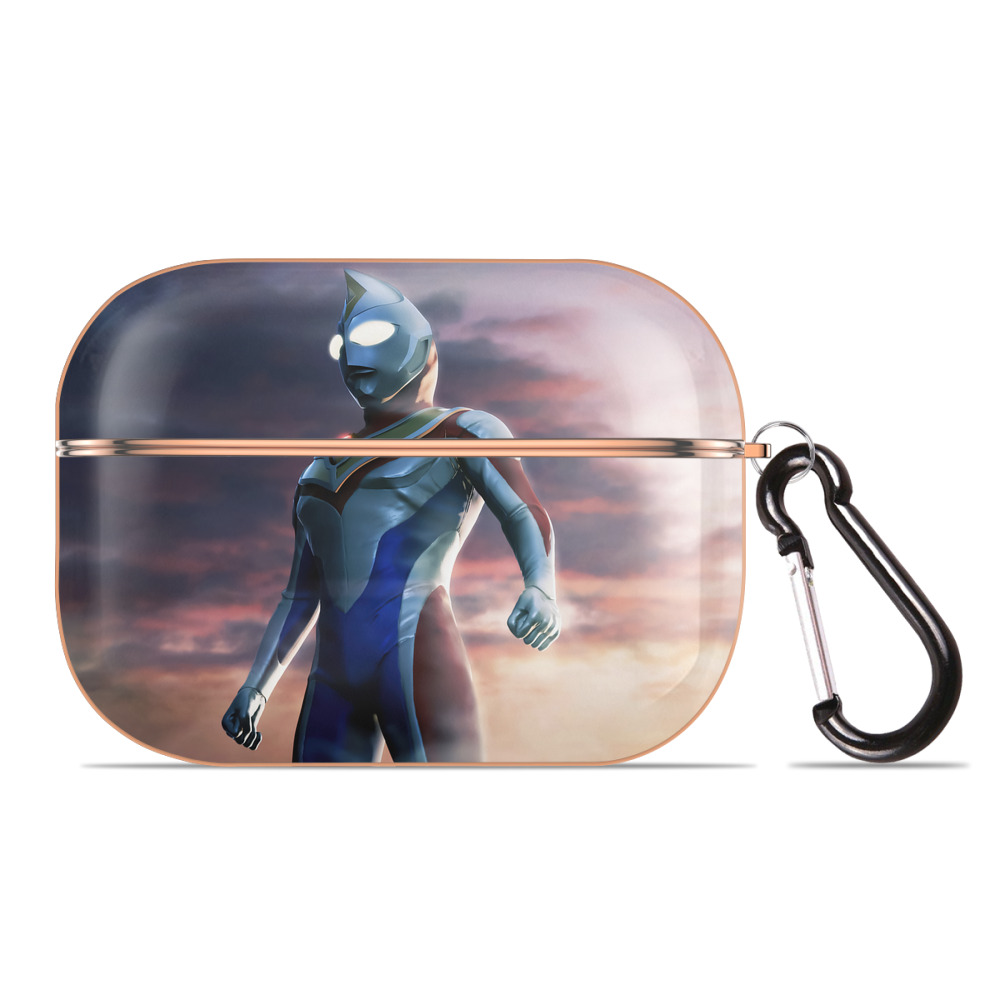 （画像用） ウルトラマン Ultraman 【AirPods Pro用】ハードシェル保護ケース｜耐衝撃・防指紋・カラビナ付き商品仕様