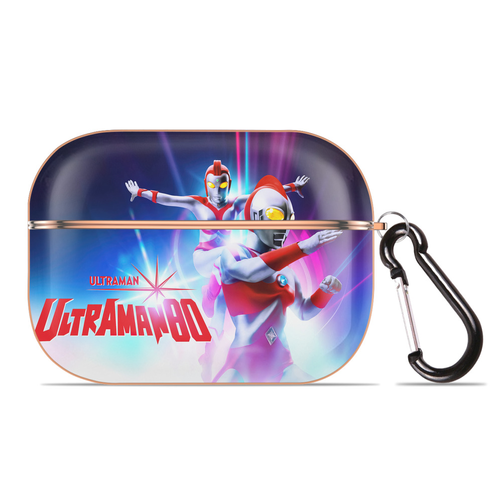（画像用） ウルトラマン Ultraman 【AirPods Pro用】ハードシェル保護ケース｜耐衝撃・防指紋・カラビナ付き商品仕様