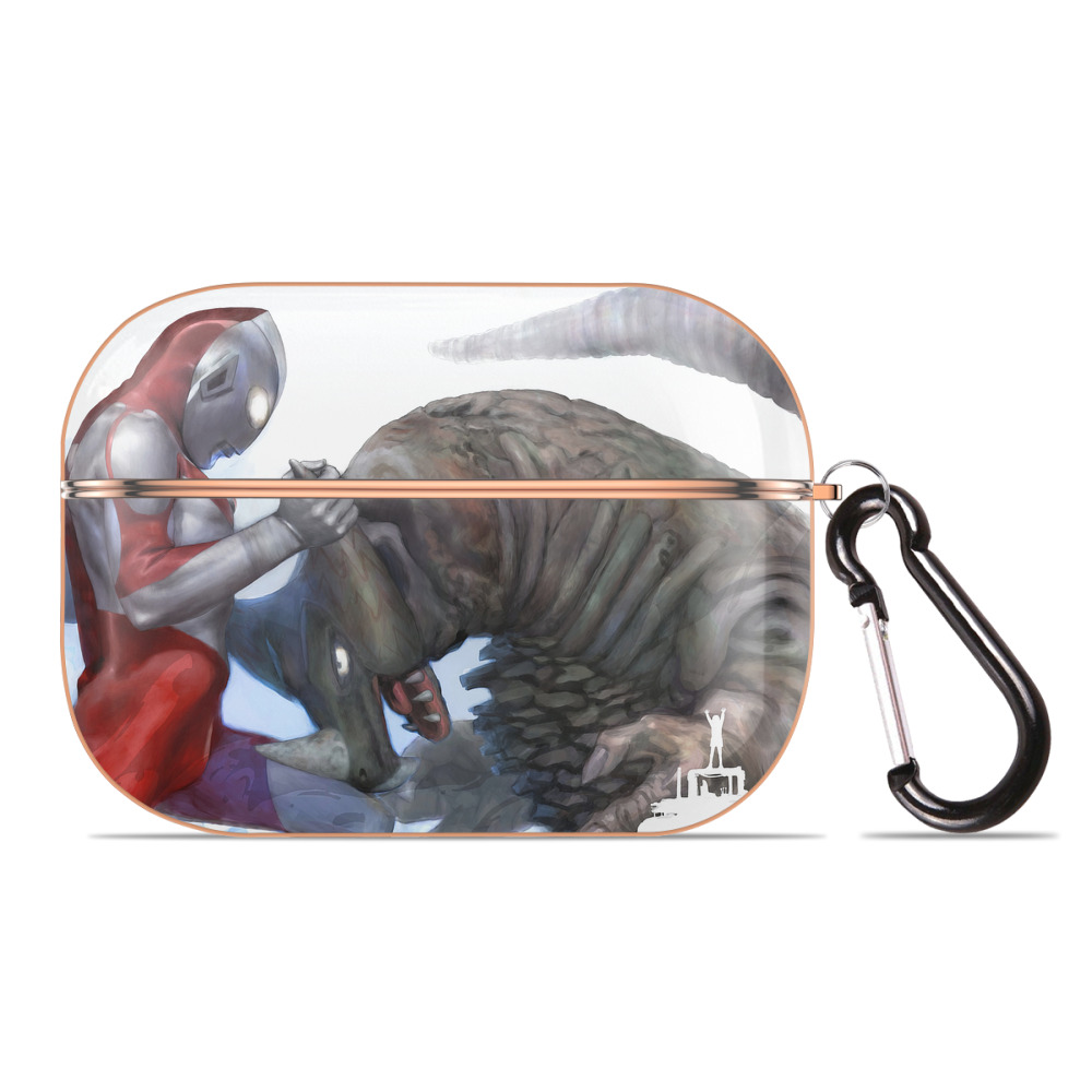 （画像用） ウルトラマン Ultraman 【AirPods Pro用】ハードシェル保護ケース｜耐衝撃・防指紋・カラビナ付き商品仕様