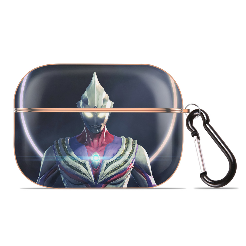 （画像用） ウルトラマン Ultraman 【AirPods Pro用】ハードシェル保護ケース｜耐衝撃・防指紋・カラビナ付き商品仕様