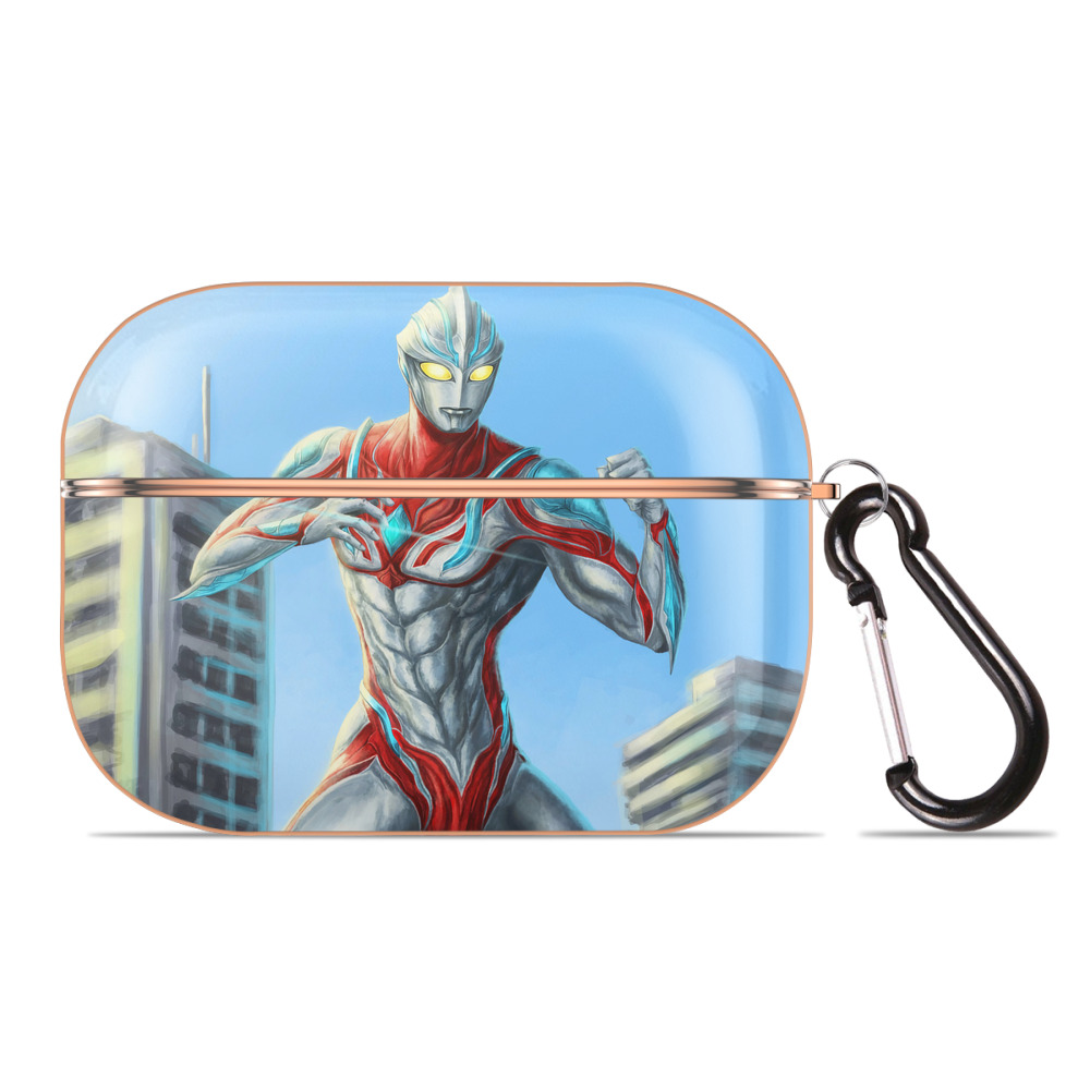 （画像用） ウルトラマン Ultraman 【AirPods Pro用】ハードシェル保護ケース｜耐衝撃・防指紋・カラビナ付き商品仕様