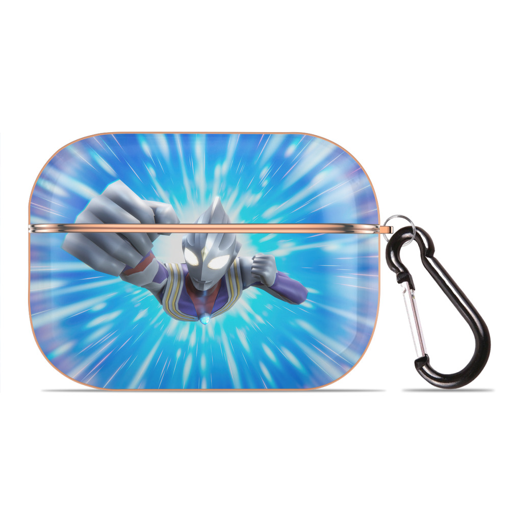（画像用） ウルトラマン Ultraman 【AirPods Pro用】ハードシェル保護ケース｜耐衝撃・防指紋・カラビナ付き商品仕様