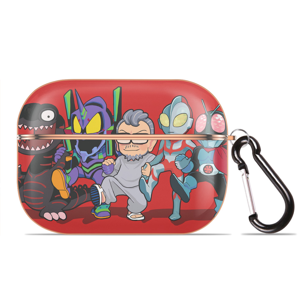 （画像用） ウルトラマン Ultraman 【AirPods Pro用】ハードシェル保護ケース｜耐衝撃・防指紋・カラビナ付き商品仕様