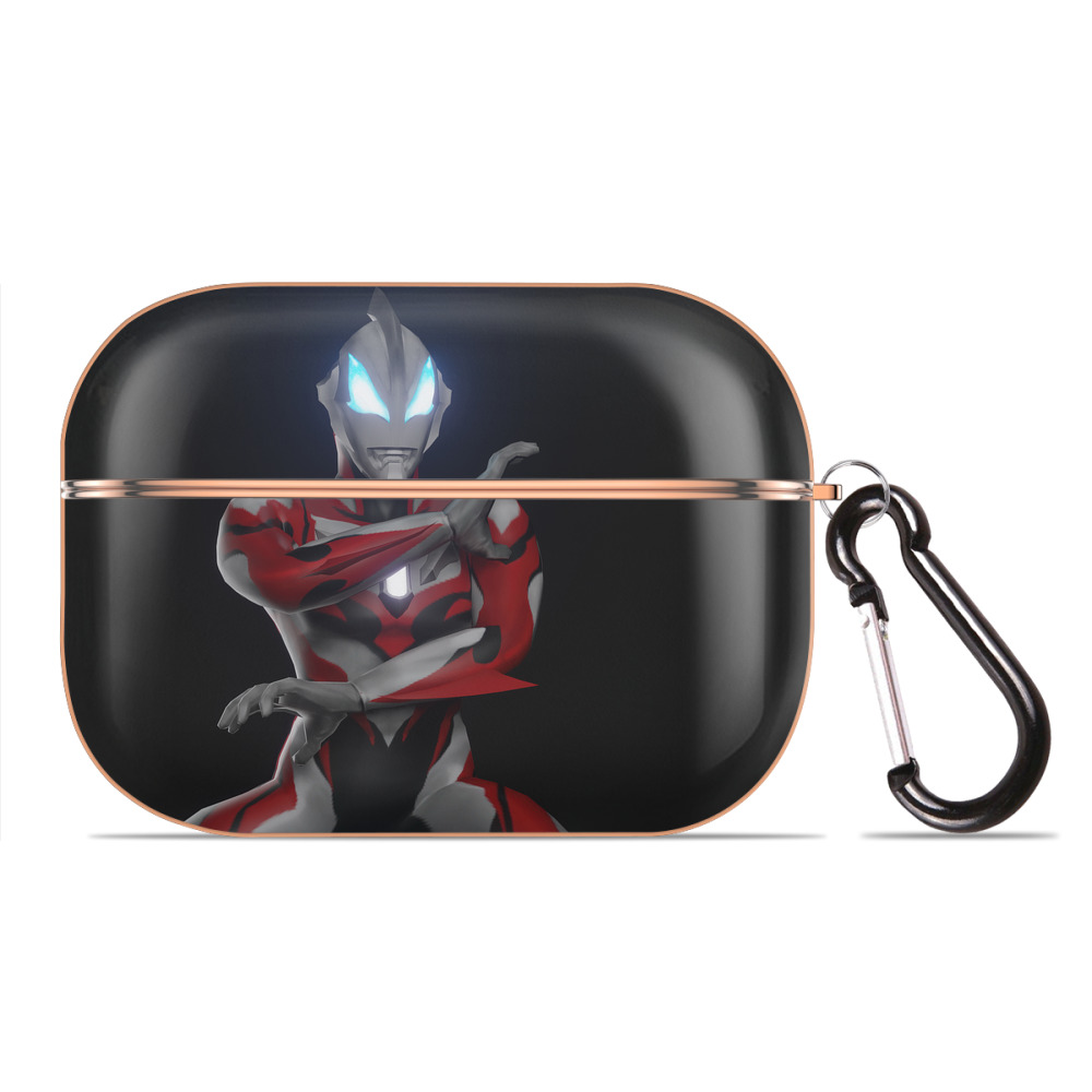 （画像用） ウルトラマン Ultraman 【AirPods Pro用】ハードシェル保護ケース｜耐衝撃・防指紋・カラビナ付き商品仕様