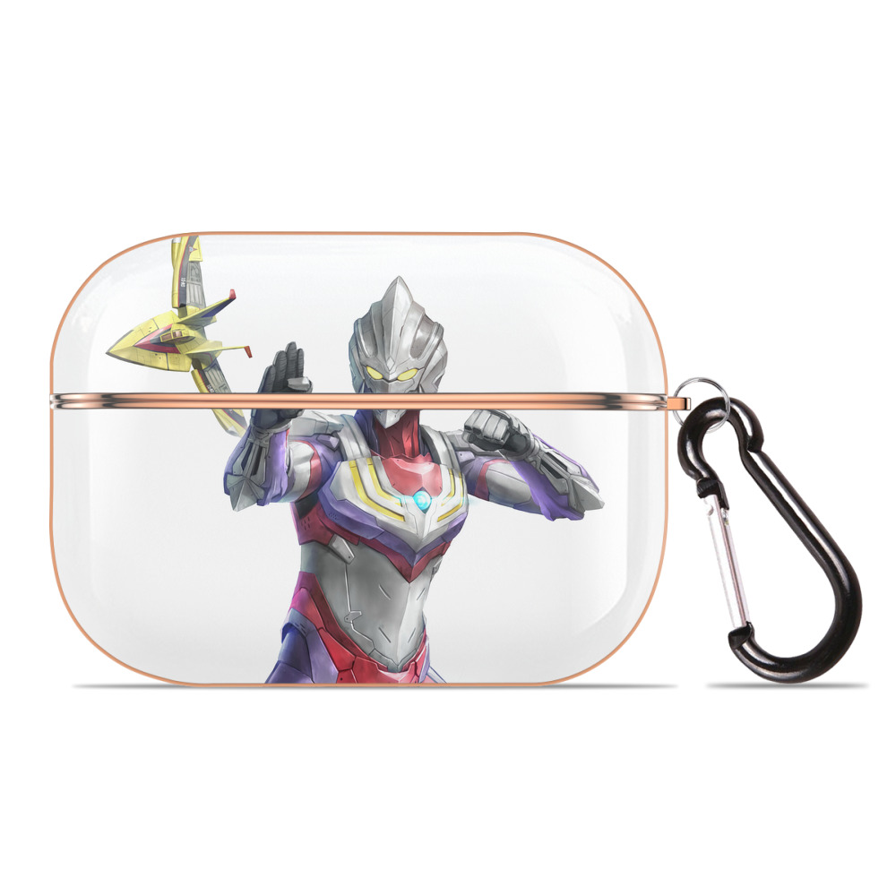 （画像用） ウルトラマン Ultraman 【AirPods Pro用】ハードシェル保護ケース｜耐衝撃・防指紋・カラビナ付き商品仕様
