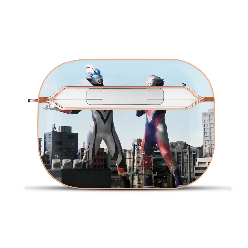 （画像用） ウルトラマン Ultraman 【AirPods Pro用】ハードシェル保護ケース｜耐衝撃・防指紋・カラビナ付き商品仕様
