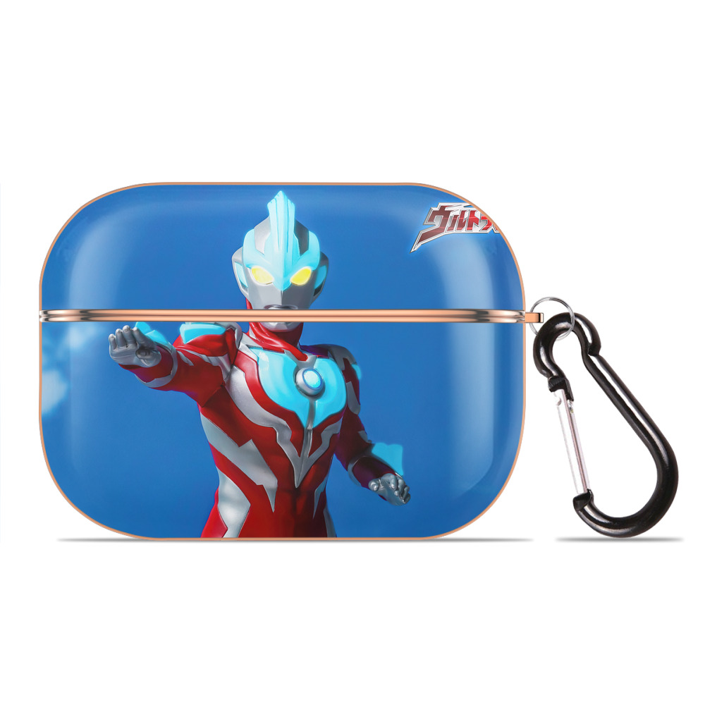 （画像用） ウルトラマン Ultraman 【AirPods Pro用】ハードシェル保護ケース｜耐衝撃・防指紋・カラビナ付き商品仕様
