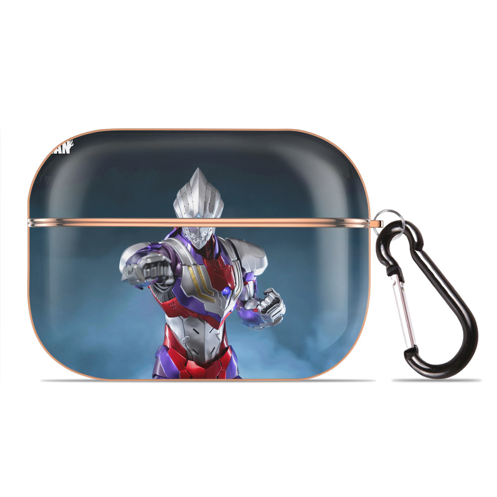 （画像用） ウルトラマン Ultraman 【AirPods Pro用】ハードシェル保護ケース｜耐衝撃・防指紋・カラビナ付き商品仕様