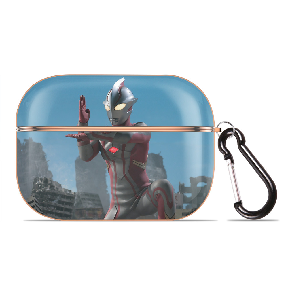 （画像用） ウルトラマン Ultraman 【AirPods Pro用】ハードシェル保護ケース｜耐衝撃・防指紋・カラビナ付き商品仕様