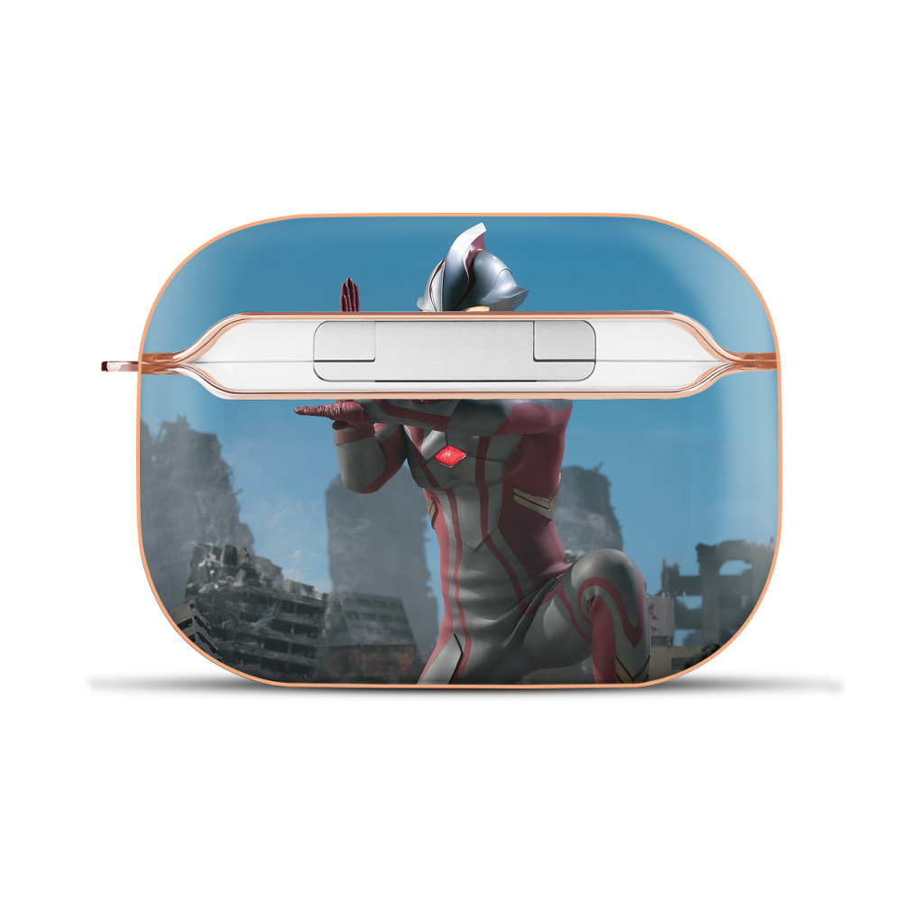 （画像用） ウルトラマン Ultraman 【AirPods Pro用】ハードシェル保護ケース｜耐衝撃・防指紋・カラビナ付き商品仕様