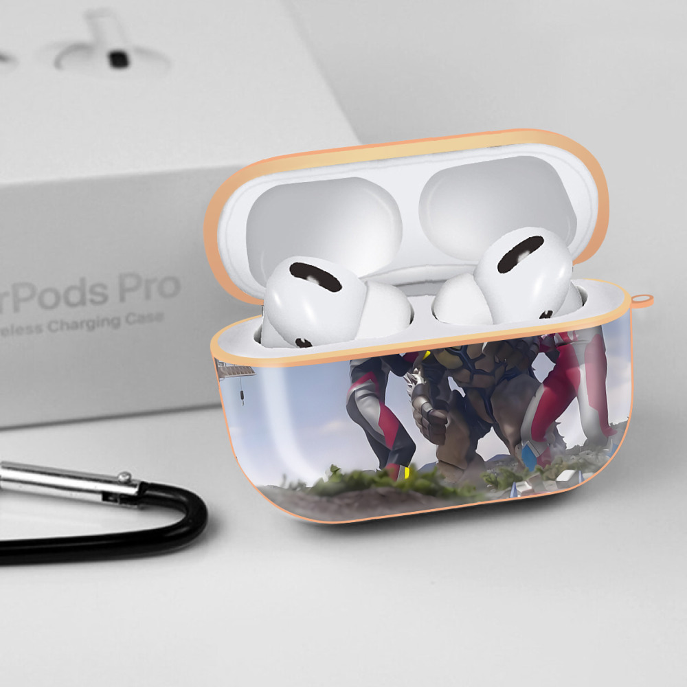 ウルトラマン Ultraman 【AirPods Pro用】ハードシェル保護ケース｜耐衝撃・防指紋・カラビナ付き商品仕様
