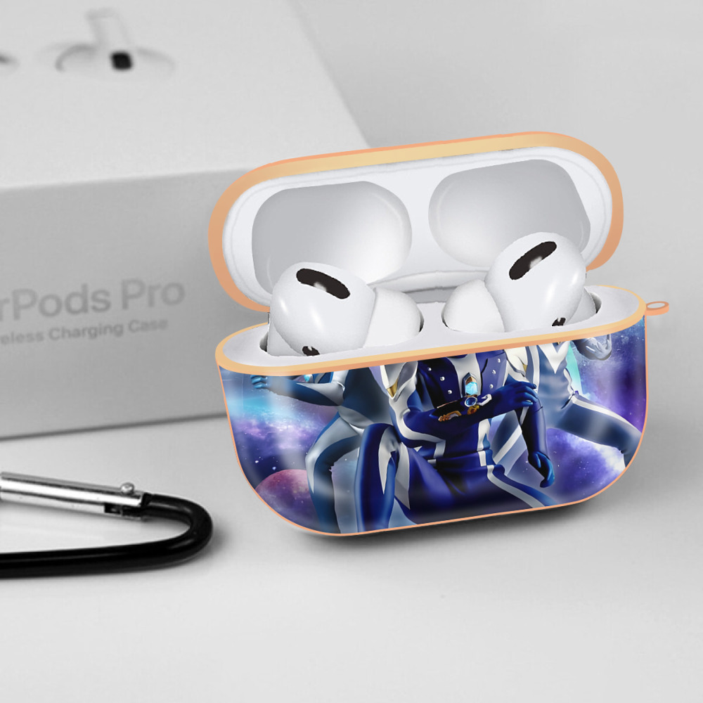 ウルトラマン Ultraman 【AirPods Pro用】ハードシェル保護ケース｜耐衝撃・防指紋・カラビナ付き商品仕様