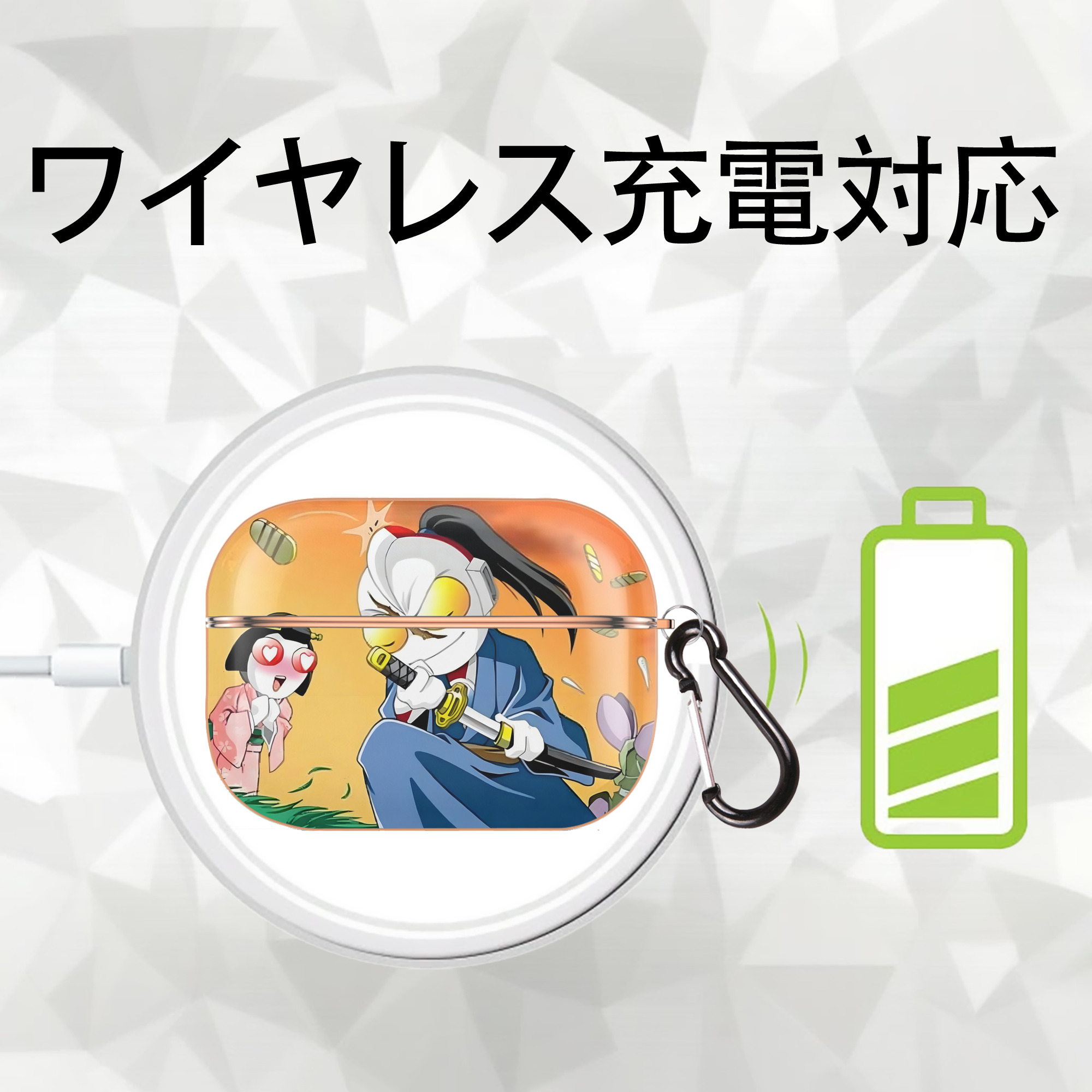 ウルトラマン Ultraman 【AirPods Pro用】ハードシェル保護ケース｜耐衝撃・防指紋・カラビナ付き商品仕様