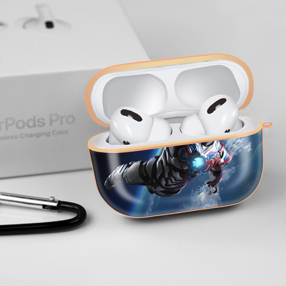 ウルトラマン Ultraman 【AirPods Pro用】ハードシェル保護ケース｜耐衝撃・防指紋・カラビナ付き商品仕様