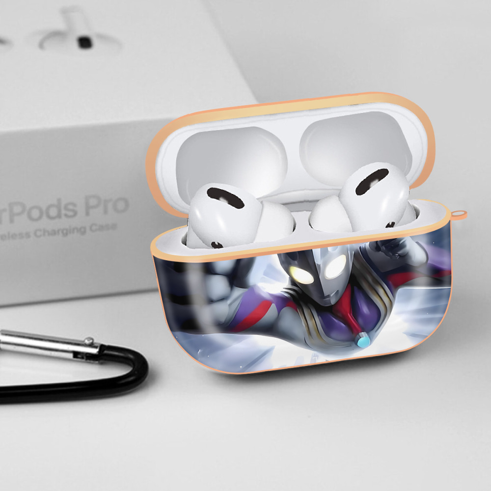 ウルトラマン Ultraman 【AirPods Pro用】ハードシェル保護ケース｜耐衝撃・防指紋・カラビナ付き商品仕様