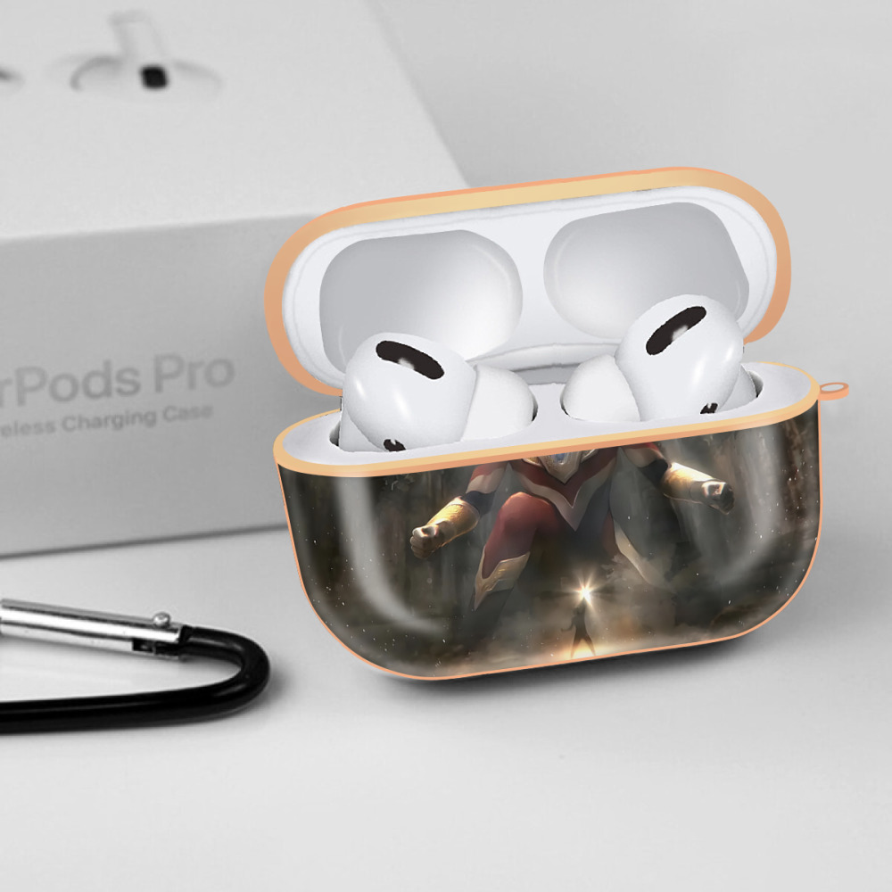ウルトラマン Ultraman 【AirPods Pro用】ハードシェル保護ケース｜耐衝撃・防指紋・カラビナ付き商品仕様