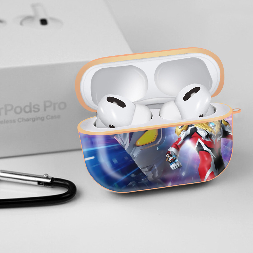 ウルトラマン Ultraman 【AirPods Pro用】ハードシェル保護ケース｜耐衝撃・防指紋・カラビナ付き商品仕様