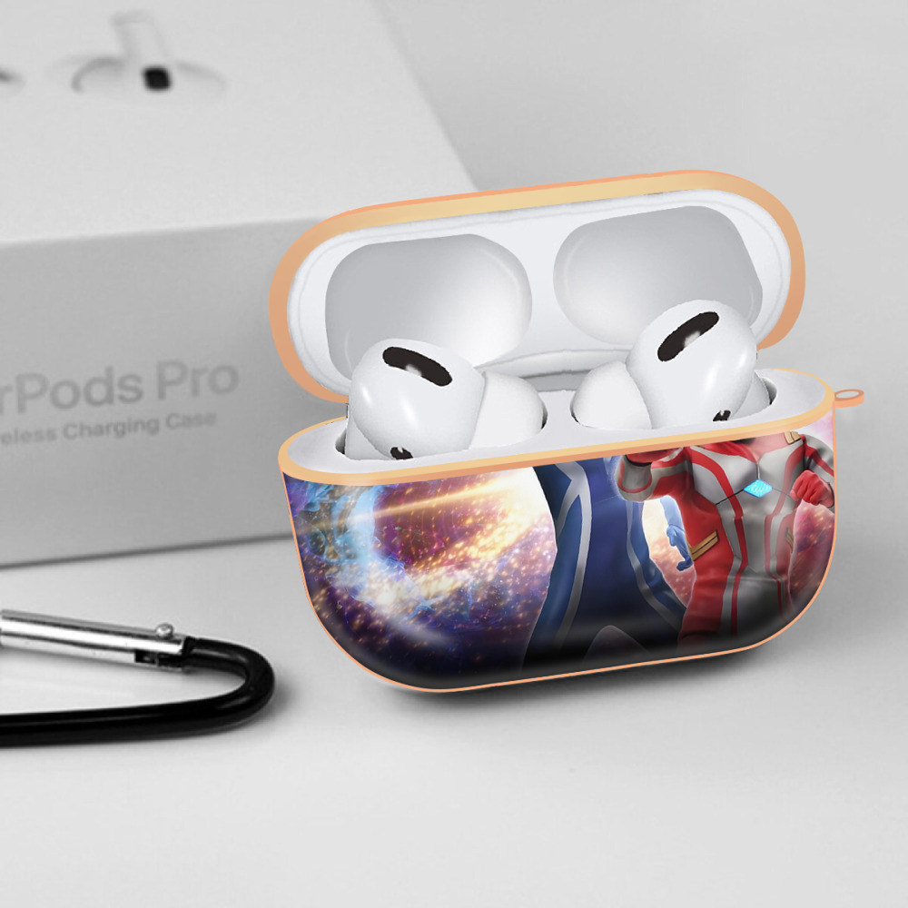 ウルトラマン Ultraman 【AirPods Pro用】ハードシェル保護ケース｜耐衝撃・防指紋・カラビナ付き商品仕様