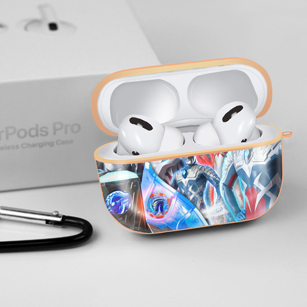 ウルトラマン Ultraman 【AirPods Pro用】ハードシェル保護ケース｜耐衝撃・防指紋・カラビナ付き商品仕様