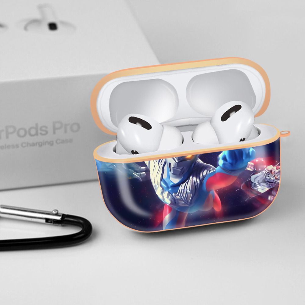 ウルトラマン Ultraman 【AirPods Pro用】ハードシェル保護ケース｜耐衝撃・防指紋・カラビナ付き商品仕様
