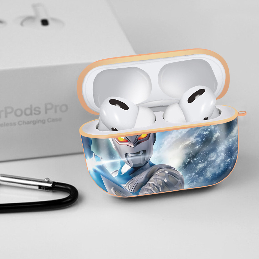 ウルトラマン Ultraman 【AirPods Pro用】ハードシェル保護ケース｜耐衝撃・防指紋・カラビナ付き商品仕様