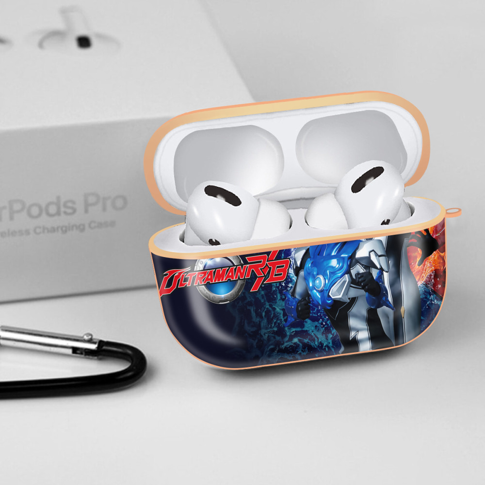 ウルトラマン Ultraman 【AirPods Pro用】ハードシェル保護ケース｜耐衝撃・防指紋・カラビナ付き商品仕様