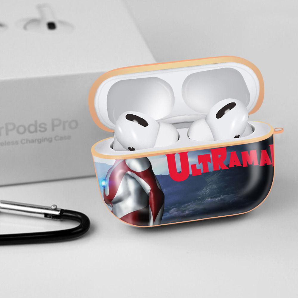 ウルトラマン Ultraman 【AirPods Pro用】ハードシェル保護ケース｜耐衝撃・防指紋・カラビナ付き商品仕様