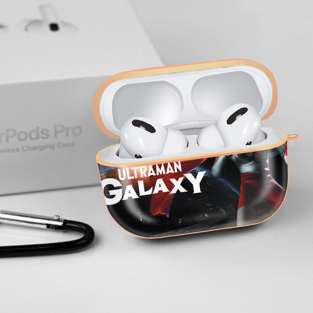 ウルトラマン Ultraman 【AirPods Pro用】ハードシェル保護ケース｜耐衝撃・防指紋・カラビナ付き商品仕様