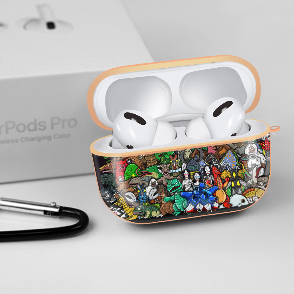 ウルトラマン Ultraman 【AirPods Pro用】ハードシェル保護ケース｜耐衝撃・防指紋・カラビナ付き商品仕様