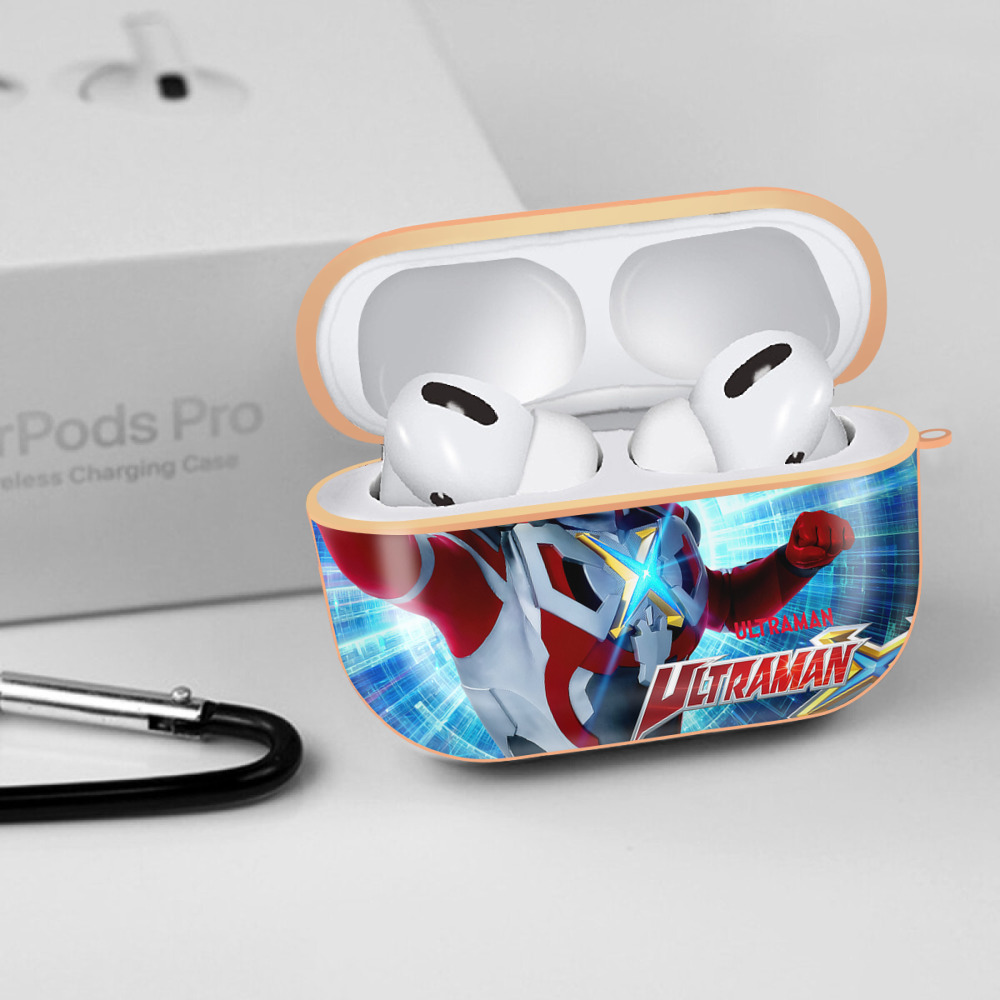 ウルトラマン Ultraman 【AirPods Pro用】ハードシェル保護ケース｜耐衝撃・防指紋・カラビナ付き商品仕様