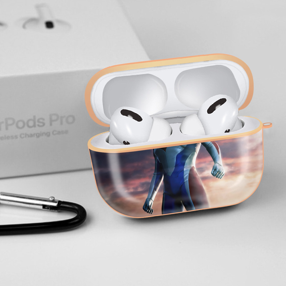 ウルトラマン Ultraman 【AirPods Pro用】ハードシェル保護ケース｜耐衝撃・防指紋・カラビナ付き商品仕様