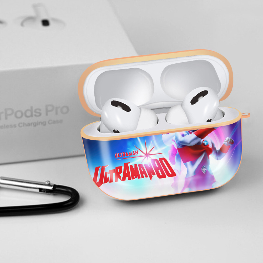 ウルトラマン Ultraman 【AirPods Pro用】ハードシェル保護ケース｜耐衝撃・防指紋・カラビナ付き商品仕様