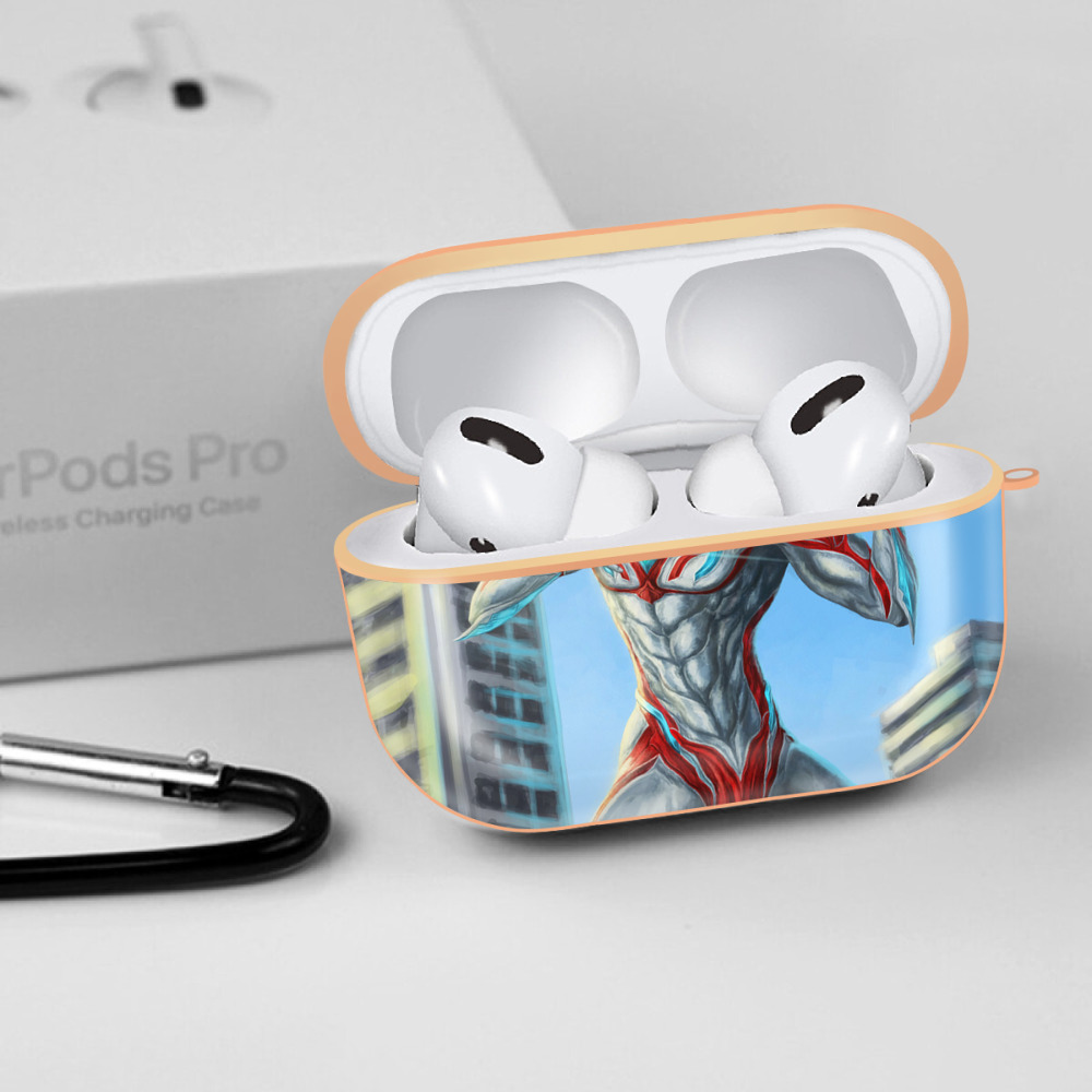 ウルトラマン Ultraman 【AirPods Pro用】ハードシェル保護ケース｜耐衝撃・防指紋・カラビナ付き商品仕様