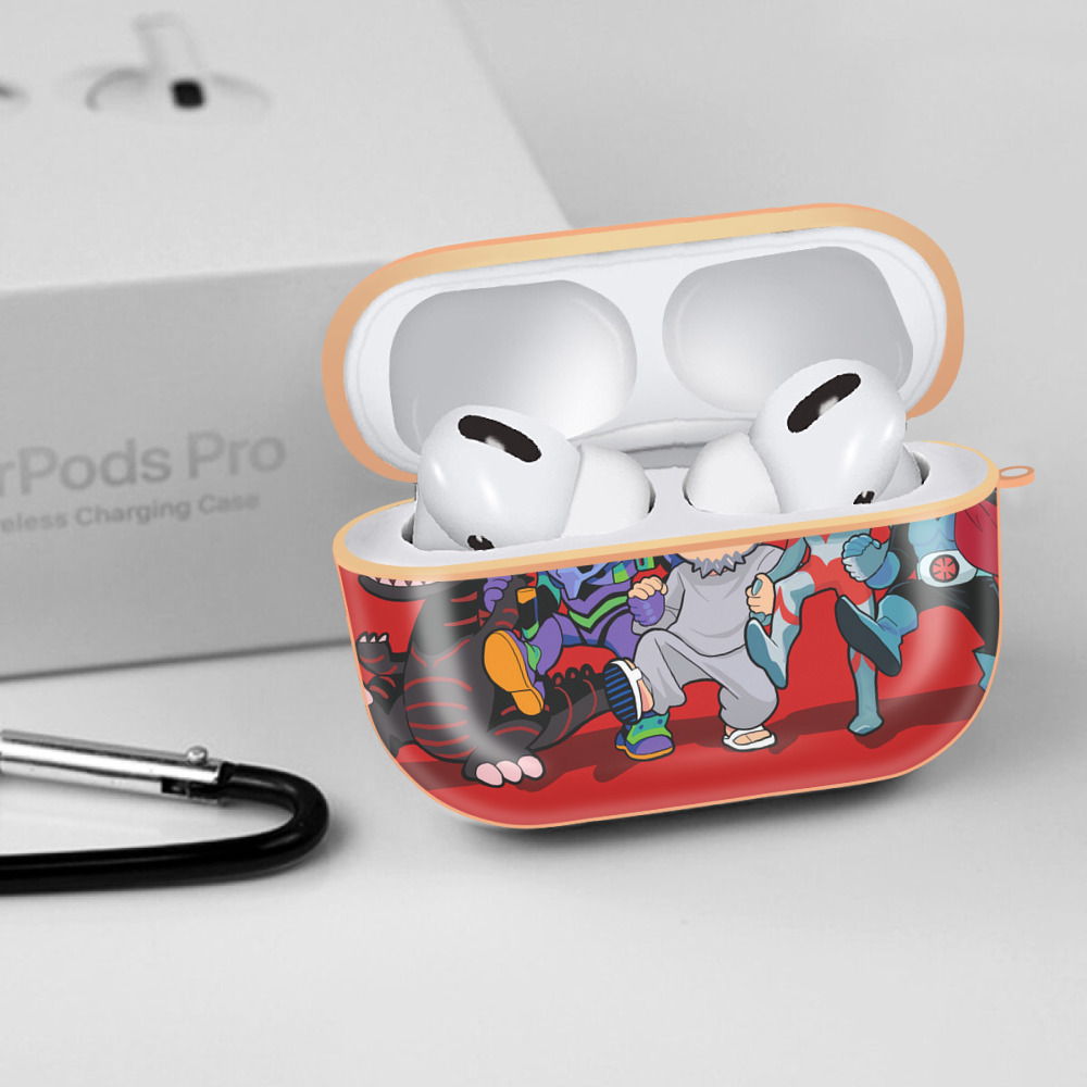 ウルトラマン Ultraman 【AirPods Pro用】ハードシェル保護ケース｜耐衝撃・防指紋・カラビナ付き商品仕様