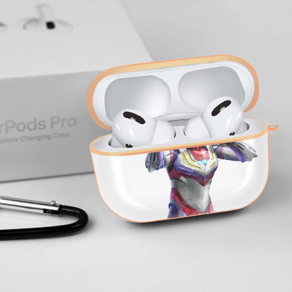 ウルトラマン Ultraman 【AirPods Pro用】ハードシェル保護ケース｜耐衝撃・防指紋・カラビナ付き商品仕様