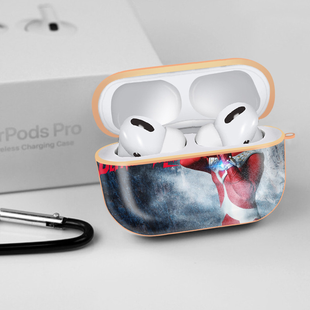 ウルトラマン Ultraman 【AirPods Pro用】ハードシェル保護ケース｜耐衝撃・防指紋・カラビナ付き商品仕様