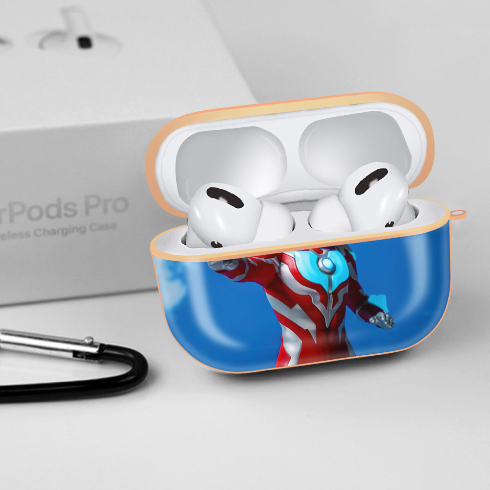 ウルトラマン Ultraman 【AirPods Pro用】ハードシェル保護ケース｜耐衝撃・防指紋・カラビナ付き商品仕様