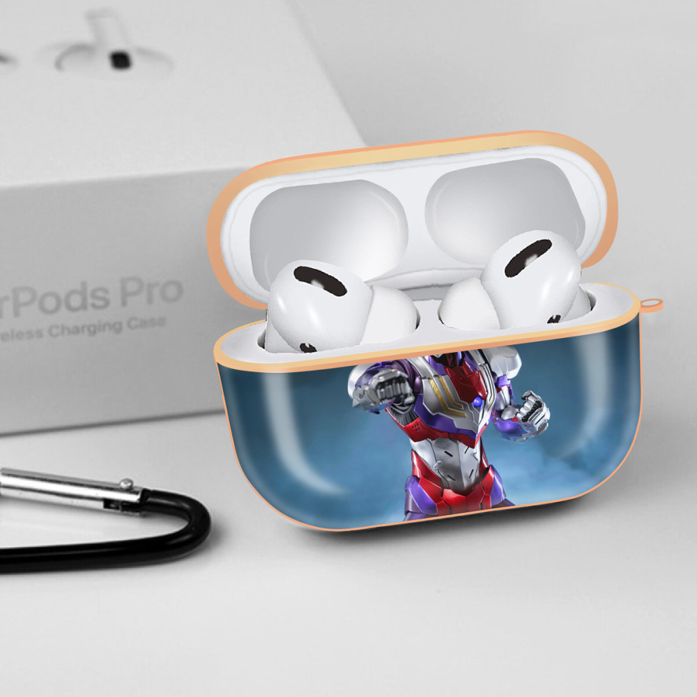 ウルトラマン Ultraman 【AirPods Pro用】ハードシェル保護ケース｜耐衝撃・防指紋・カラビナ付き商品仕様
