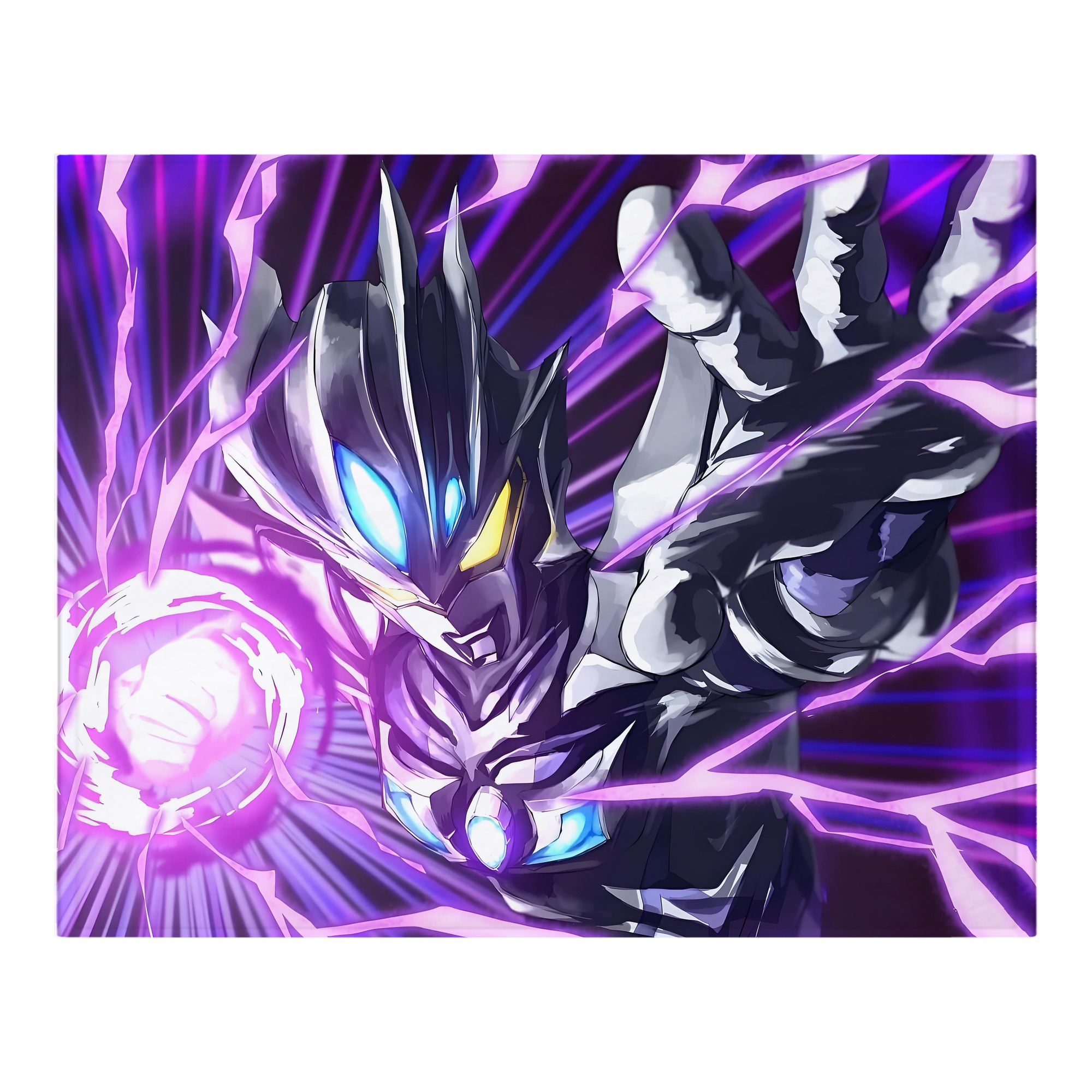 （画像用） ウルトラマン Ultraman フランネルブランケット・多サイズ対応（横型）