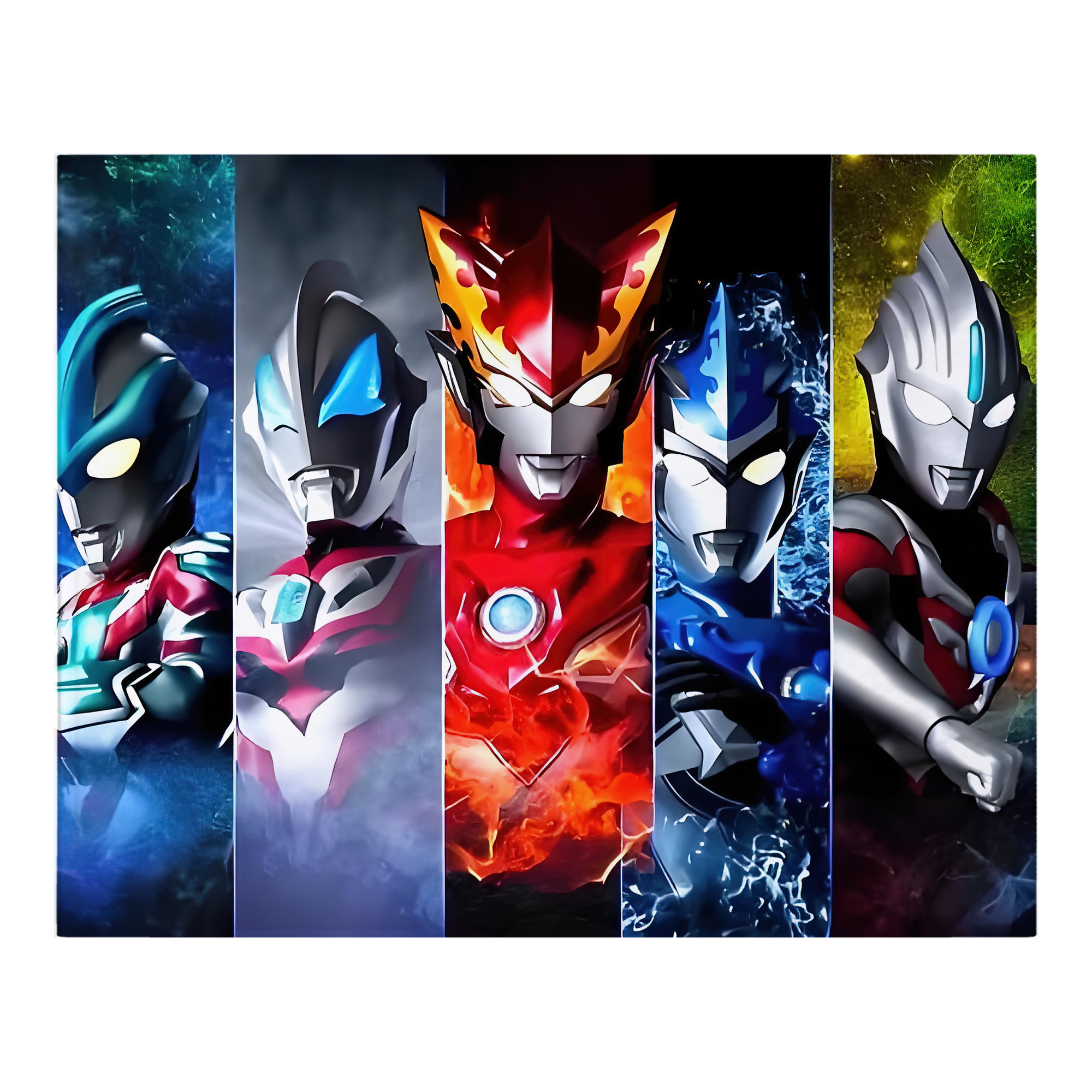 （画像用） ウルトラマン Ultraman フランネルブランケット・多サイズ対応（横型）