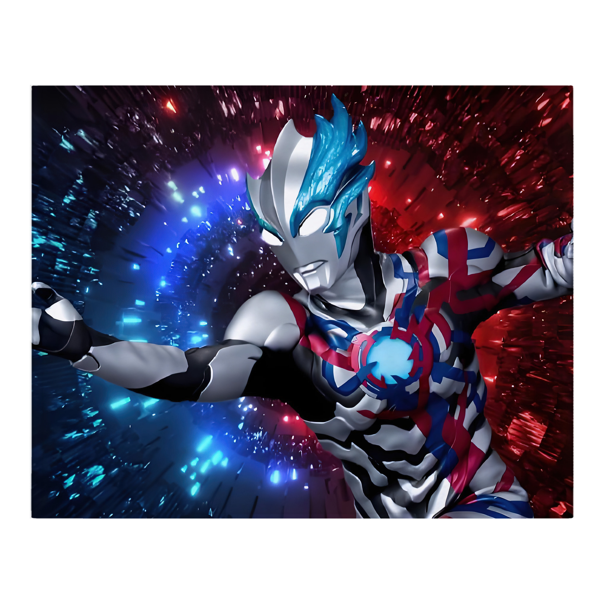 （画像用） ウルトラマン Ultraman フランネルブランケット・多サイズ対応（横型）