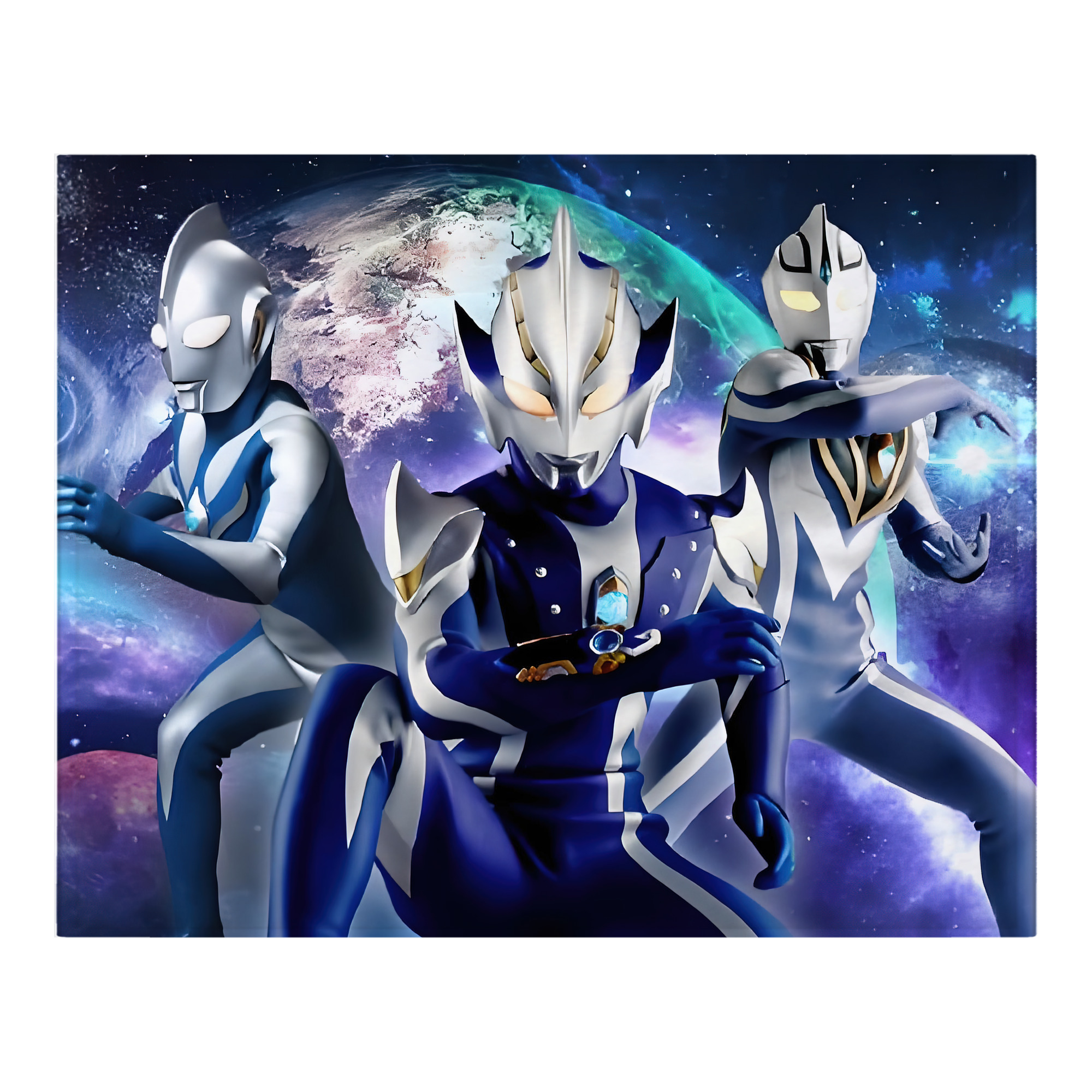 （画像用） ウルトラマン Ultraman フランネルブランケット・多サイズ対応（横型）