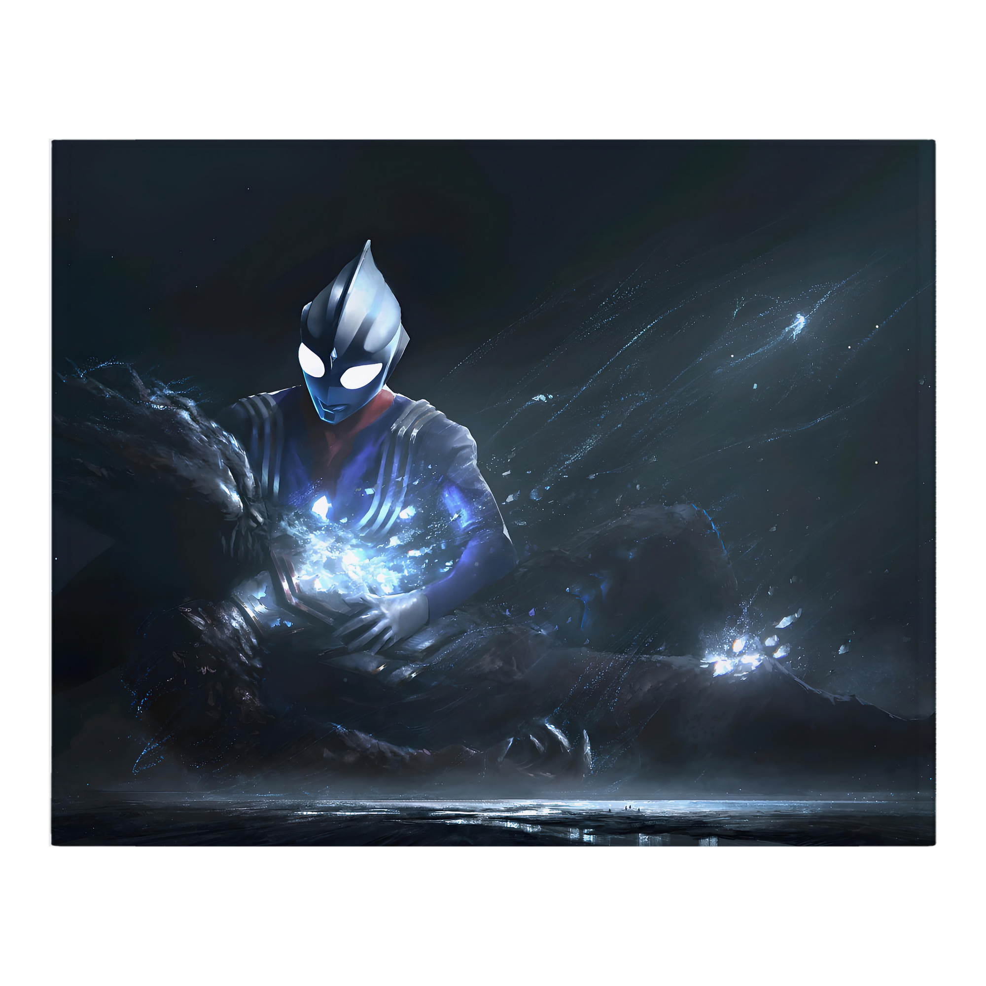 （画像用） ウルトラマン Ultraman フランネルブランケット・多サイズ対応（横型）