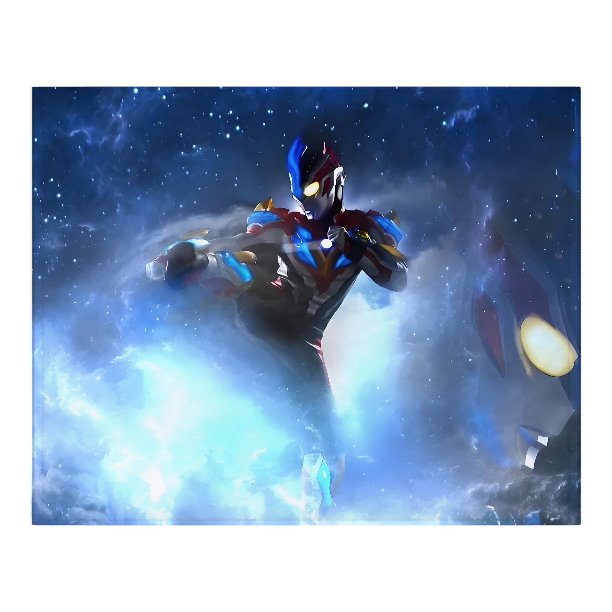 （画像用） ウルトラマン Ultraman フランネルブランケット・多サイズ対応（横型）