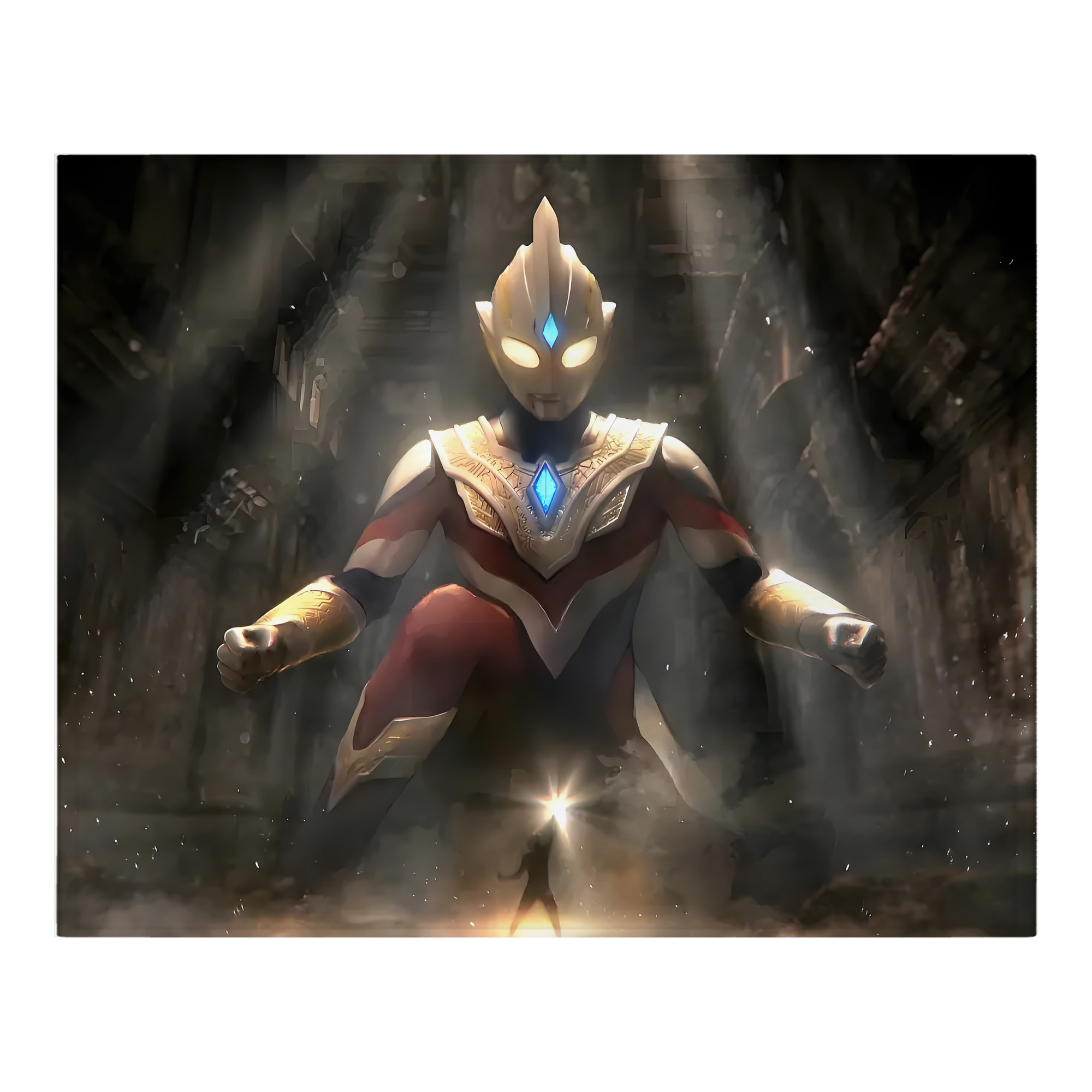 （画像用） ウルトラマン Ultraman フランネルブランケット・多サイズ対応（横型）