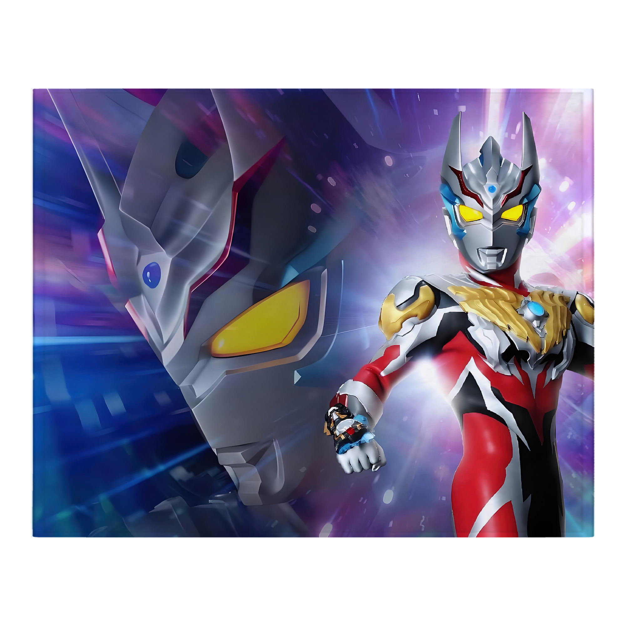 （画像用） ウルトラマン Ultraman フランネルブランケット・多サイズ対応（横型）
