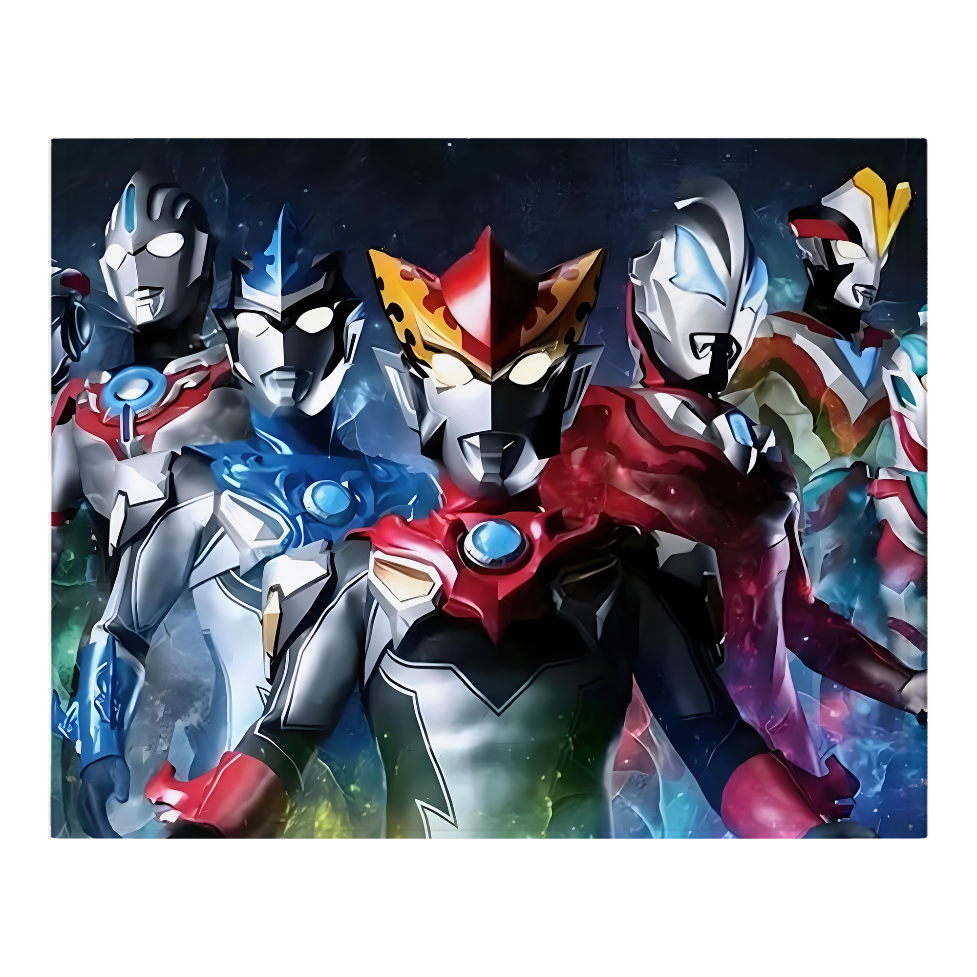 （画像用） ウルトラマン Ultraman フランネルブランケット・多サイズ対応（横型）